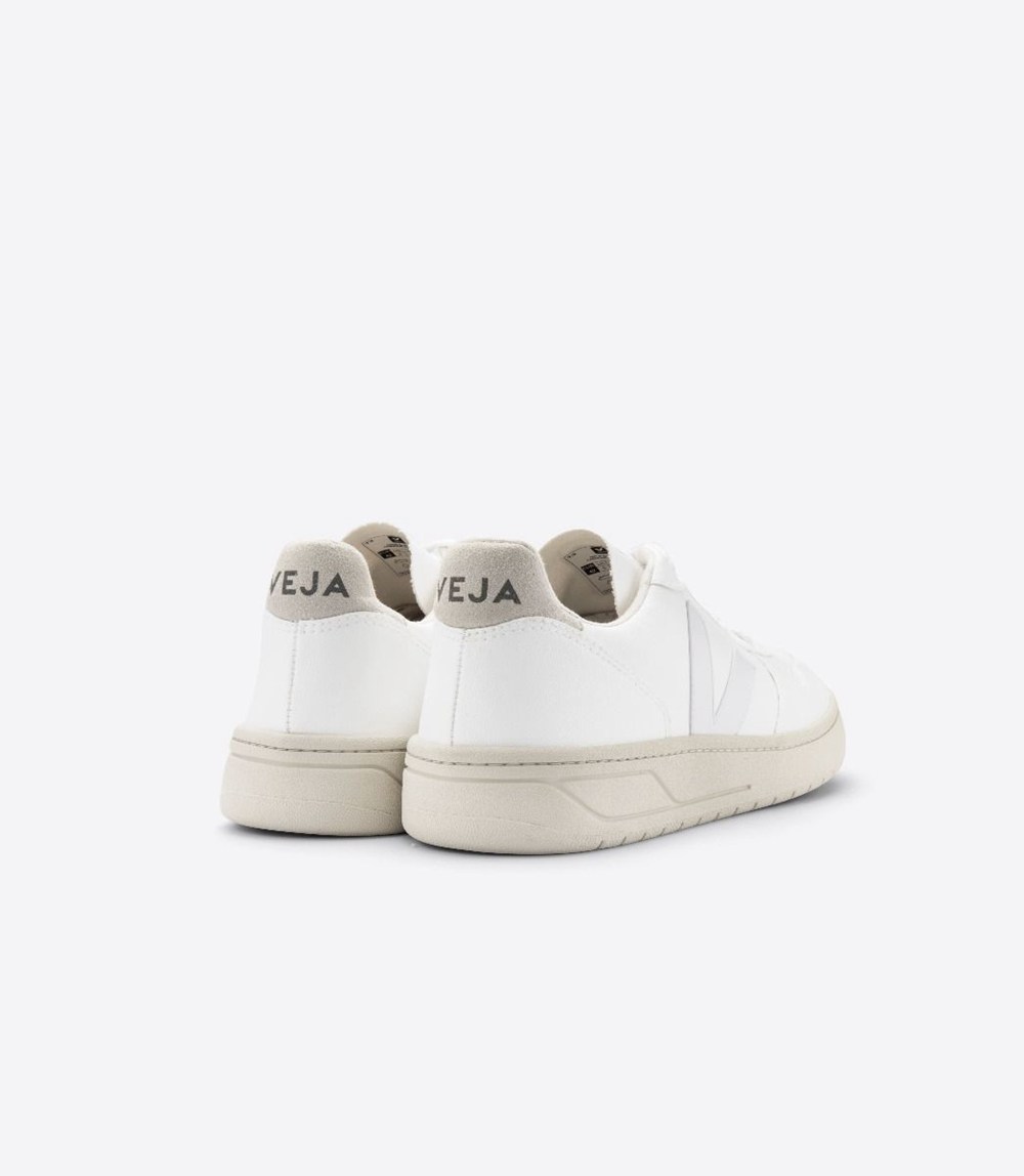 Veja Trainers Mens White - V-10 Cwl - SUML-76290